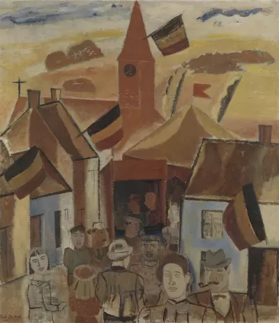 Dorfkirmes von Gustave De Smet