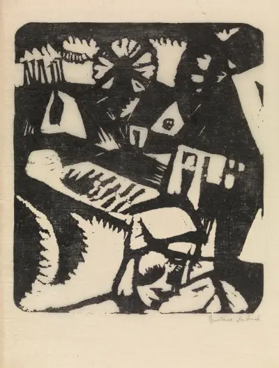 Fischerdorf von Gustave De Smet
