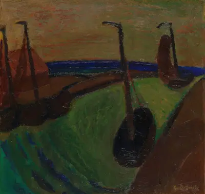 Hafenansicht von Gustave De Smet