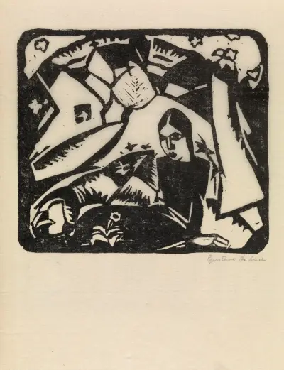 Frühling von Gustave De Smet