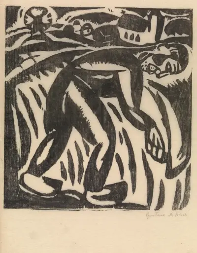 Der Schnitter von Gustave De Smet