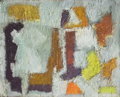 Komposition, 1949 – Nr. 1 von Nicolas De Staël
