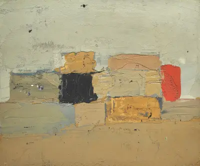Landschaft, 1952 von Nicolas De Staël