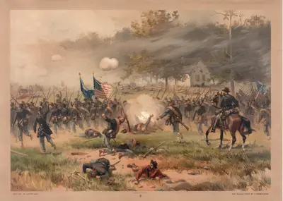 Battle of Antietam von Thure de Thulstrup