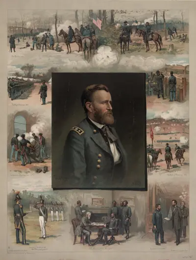 Grant from West Point to Appomattox von Thure de Thulstrup