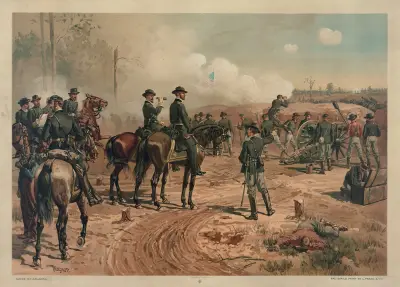 Siege of Atlanta von Thure de Thulstrup