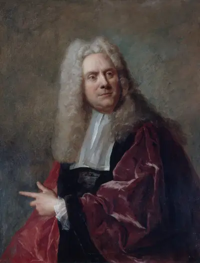 Portrait d’un échevin av Jean-François de Troy
