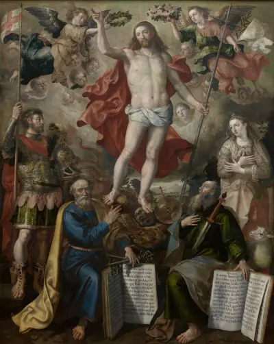 Christ Triumphant, Maerten De Vos
