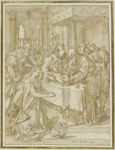 Circumcision of Christ, Maerten De Vos