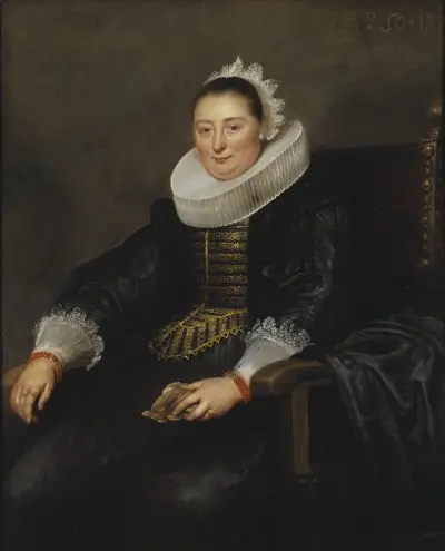 Portrait of a Lady – nr 2 av Cornelis de Vos