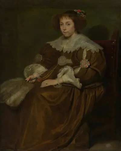 Portrait of a Young Woman av Cornelis de Vos