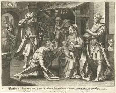 The Adoration of the Magi, Maerten De Vos