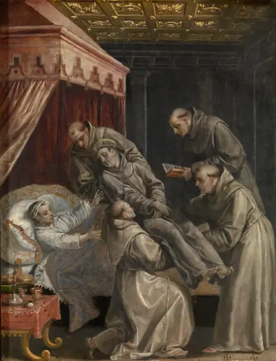The Spanish Crown Prince Don Carlos Heals After Touching the Corpse of Saint Didacus, Maerten De Vos