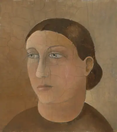Portrait of a Woman, 1940 av Gustave Van de Woestijne