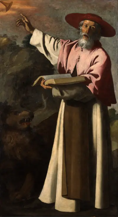Saint Jerome av Francisco de Zurbarán