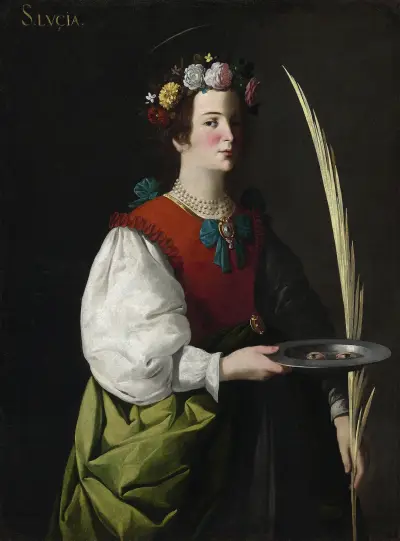 Saint Lucy av Francisco de Zurbarán