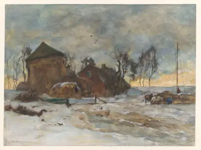 Winterlandschaft von Willem de Zwart
