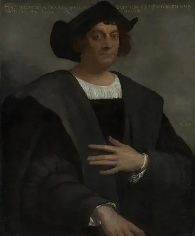 Portrait of a Man, Said to be Christopher Columbus (born about 1446, died 1506), Sebastiano del Piombo