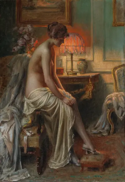 Dama w buduarze, Delphin Enjolras
