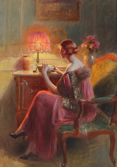 Blowing Bubbles, Delphin Enjolras
