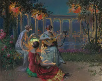 Świąteczny wieczór, Delphin Enjolras