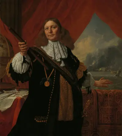 Johan de Liefde (ca. 1619-73), Vice-Admiral, Bartholomeus van der Helst