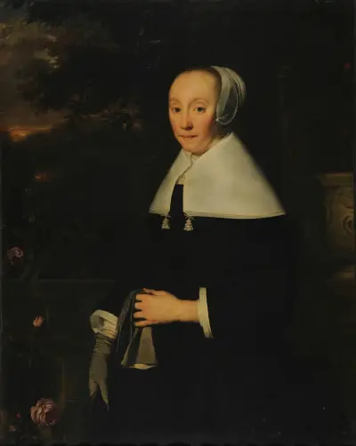 Portrait of a woman, 1665, Bartholomeus van der Helst