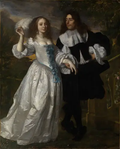 Young patrician couple, Bartholomeus van der Helst