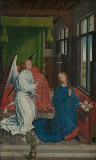 The Annunciation av Rogier van der Weyden