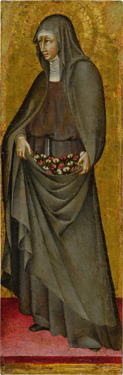Die heilige Elisabeth von Ungarn von Giovanni di Paolo