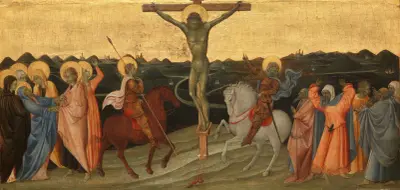 Die Kreuzigung von Giovanni di Paolo