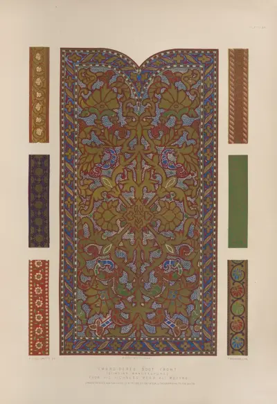 Embroidered boot front av Matthew Digby Wyatt