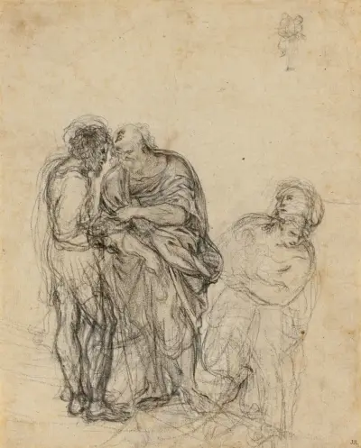 Figure Piece, Domenichino