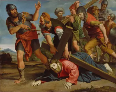 The Way to Calvary von Domenichino