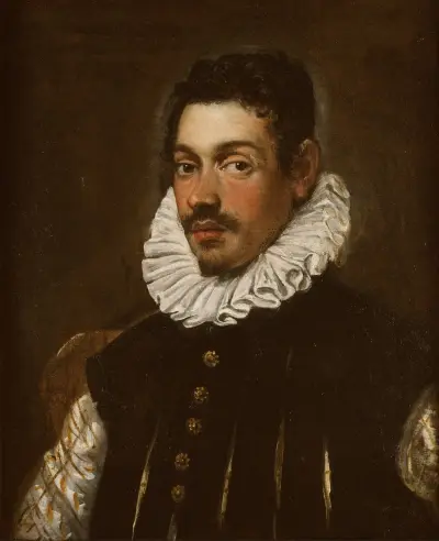 Portrait of a Gentleman av Domenico Tintoretto