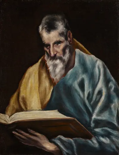 St. Simon av El Greco (Domenikos Theotokopoulos)