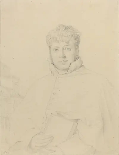 Auguste-Jean-Marie Guénepin II av Jean Auguste Dominique Ingres