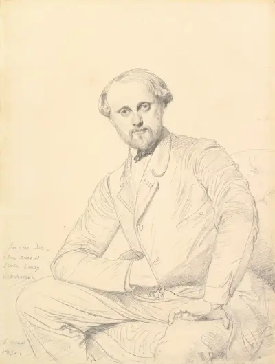 Henri Lehmann, Jean Auguste Dominique Ingres
