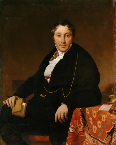 Jacques-Louis Leblanc (1774–1846) av Jean Auguste Dominique Ingres