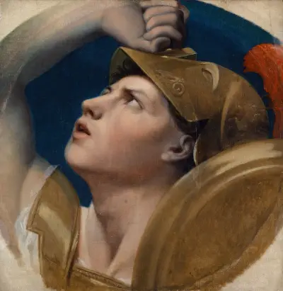 Mars av Jean Auguste Dominique Ingres