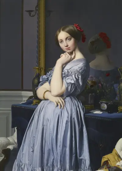 Portrait of Comtesse d’Haussonville av Jean Auguste Dominique Ingres