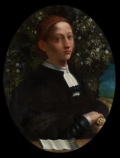 Lucrezia Borgia, Herzogin von Ferrara von Dosso Dossi