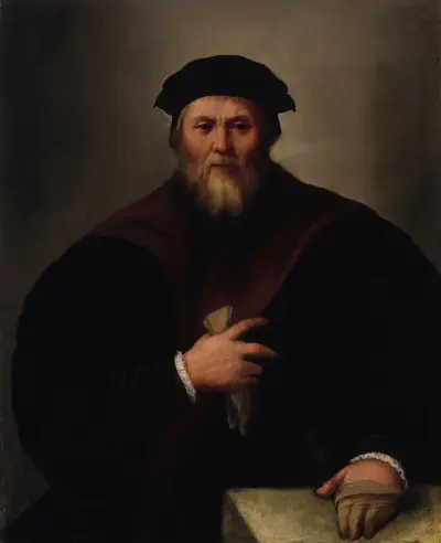 Bildnis eines Herrn – Nr. 1 von Dosso Dossi