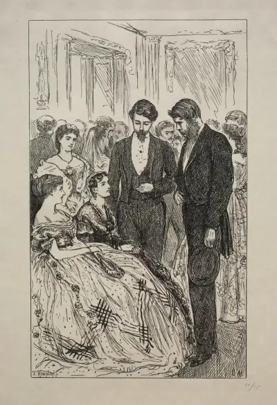 Much Ado about Nothing, 1866 – nr 1 av George Du Maurier