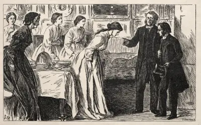 Wanted a Curate. Rather an Ordeal for the Reverend M. Green av George Du Maurier