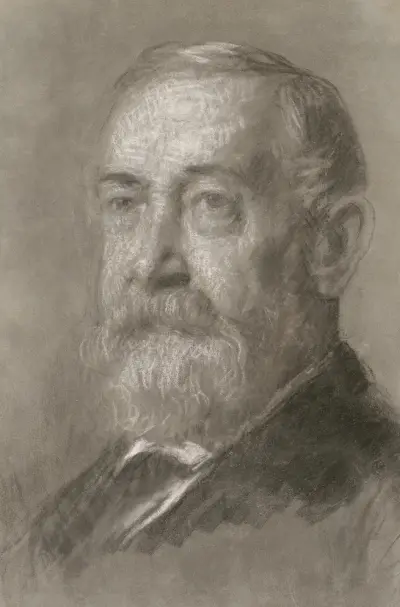 Benjamin Harrison, 1895 av Eastman Johnson