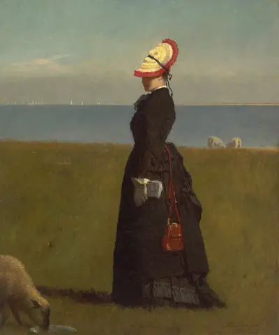 Lambs, Nantucket av Eastman Johnson