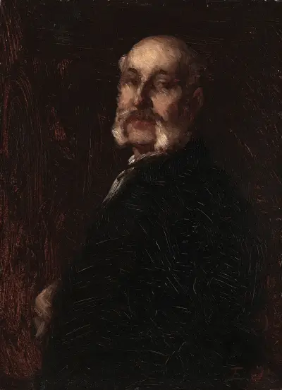 Portrait of Franklin H. Delano av Eastman Johnson