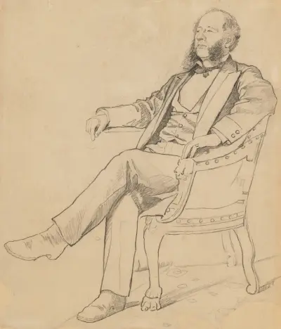 William Henry Vanderbilt av Eastman Johnson