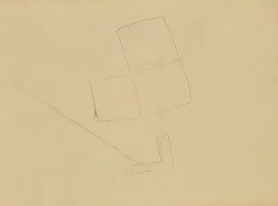 Abstract Lines av Edgar Degas